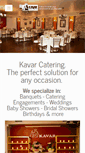 Mobile Screenshot of kavarcatering.com